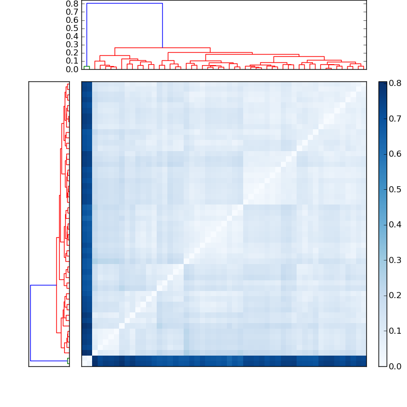 Distances graph