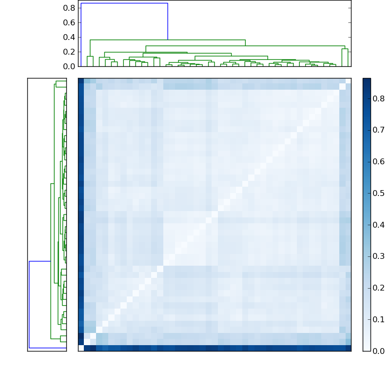 Distances graph