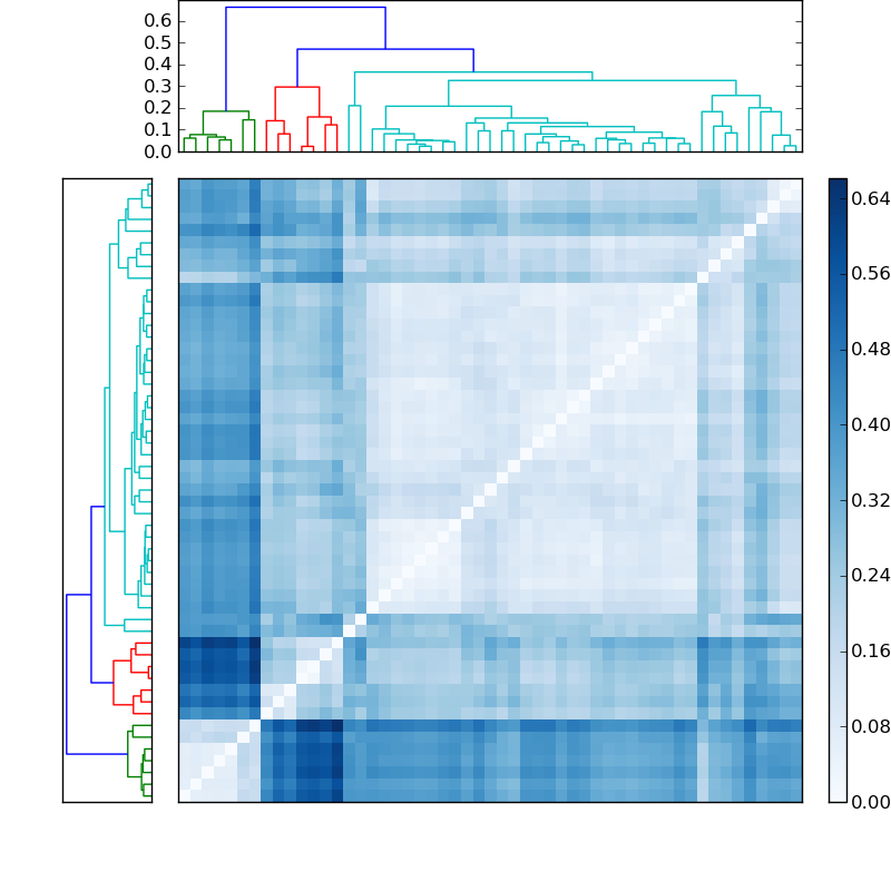 Distances graph