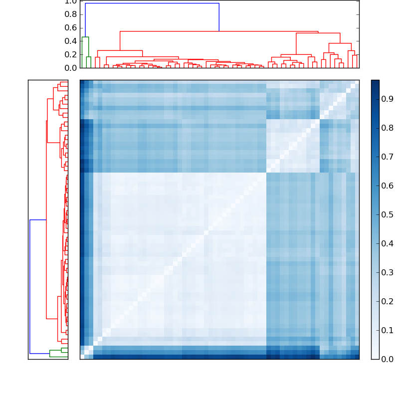Distances graph
