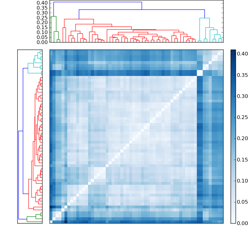 Distances graph