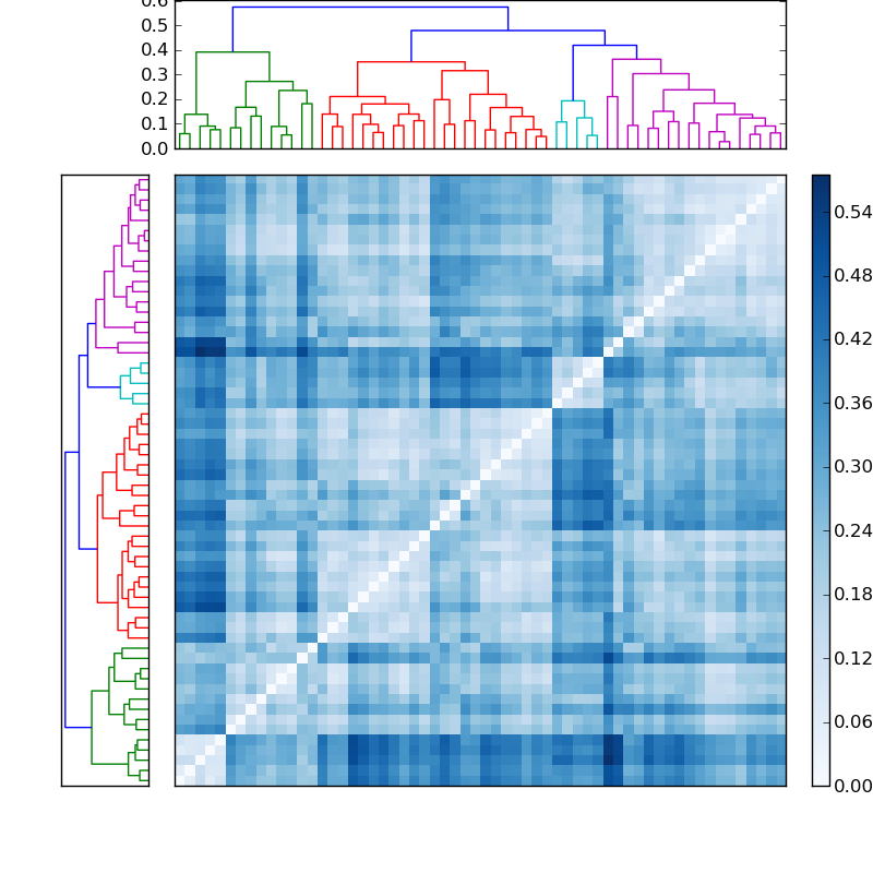Distances graph