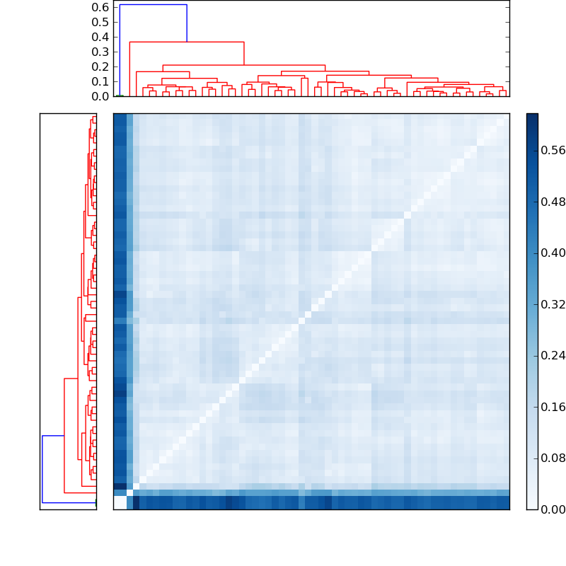Distances graph