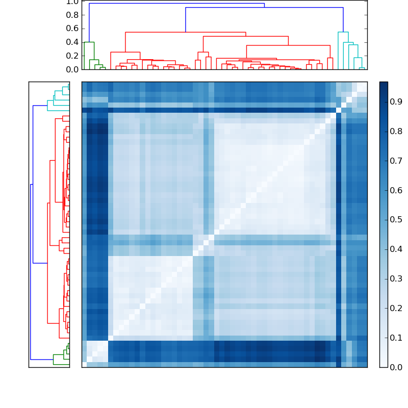 Distances graph